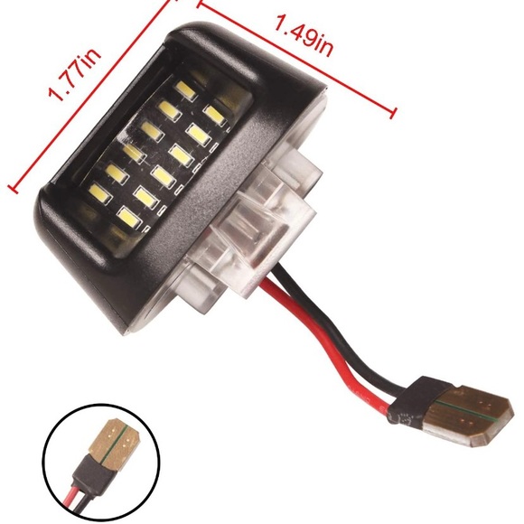 🆕 Beneges Xenon White LED License Plate Light - Picture 2 of 4